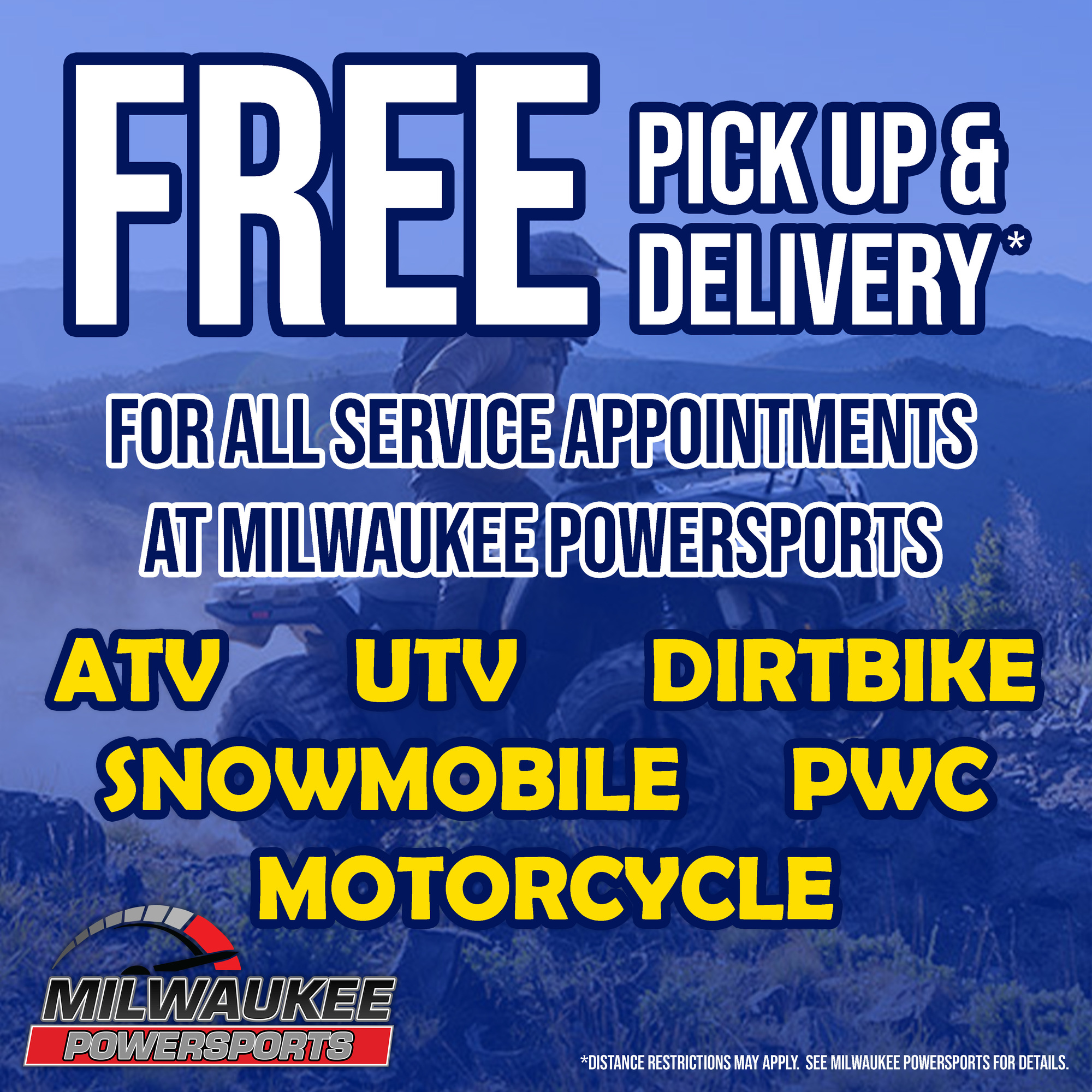 Service Specials Milwaukee Powersports Oak Creek Wisconsin